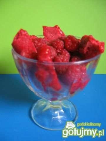Sorbet malinowy  Sorbet malinowy