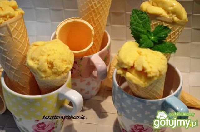 Sorbet mleczno brzoskwiniowy Sorbet mleczno brzoskwiniowy