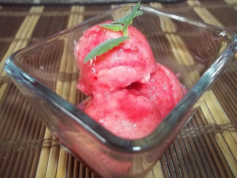 Sorbet  owocowy