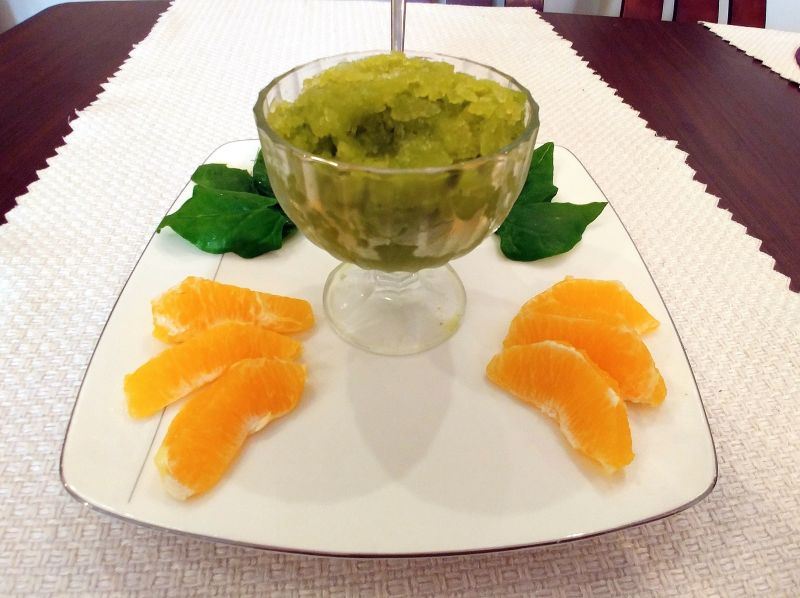 Sorbet szpinakowo - owocowy Sorbet szpinakowo - owocowy