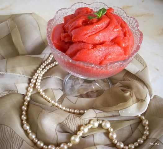 Sorbet truskawkowy  Sorbet truskawkowy