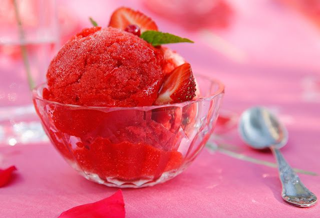 Sorbet z truskawek Sorbet z truskawek