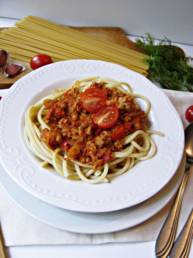 Sos bolognese z papryką Sos bolognese z papryką