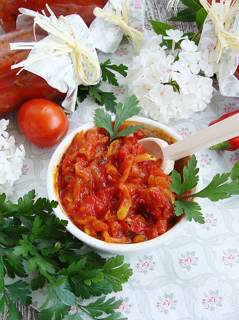 Sos cukiniowo-paprykowy