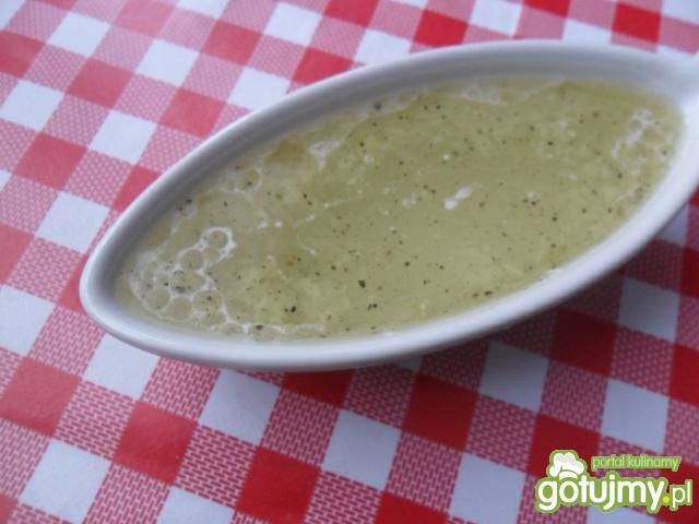 Sos czosnkowy z oliwą