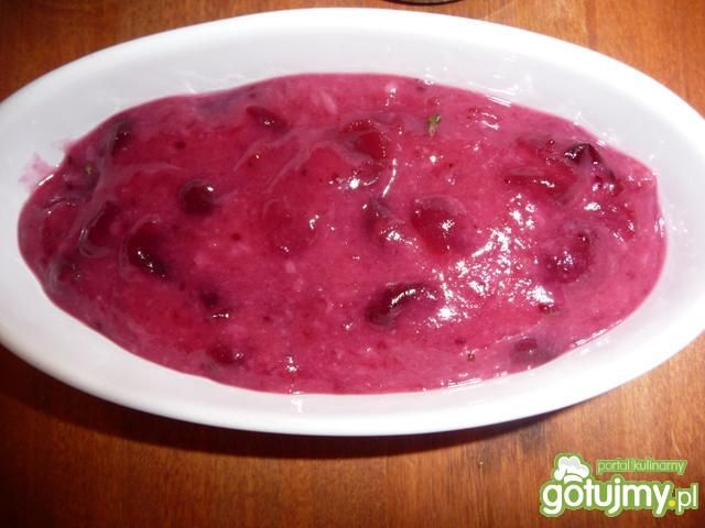 Sos do mięsa żurawinowy