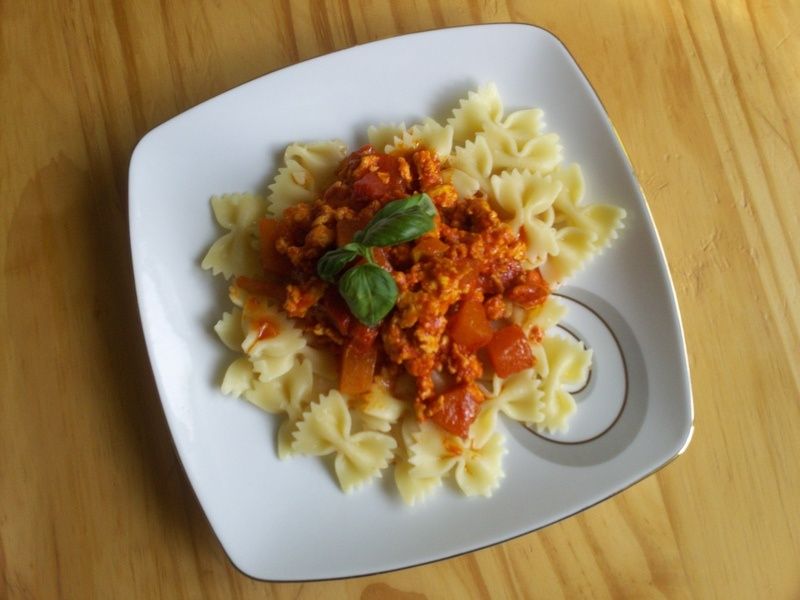 Sos drobiowy z cukinii do makaronu Sos drobiowy z cukinii do makaronu