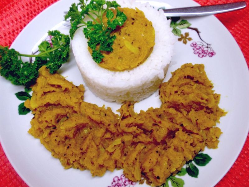 Sos dyniowy z  ryżem Sos dyniowy z  ryżem