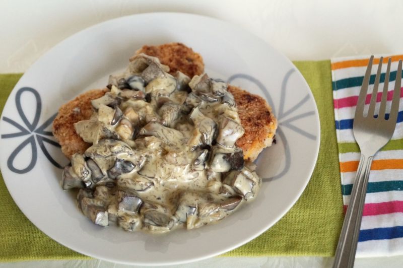 Sos grzybowo-śmietanowy