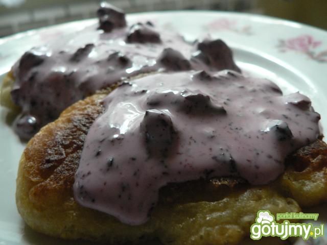 Sos jagodowy do racuszków Sos jagodowy do racuszków