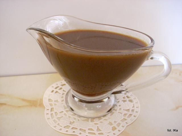 Sos karmelowy do deserów 