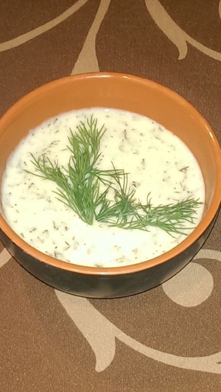 Sos koperkowo - jogurtowy Sos koperkowo - jogurtowy