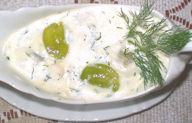 Sos koperkowo-winogronowy do ryb :