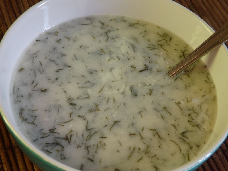 Sos koperkowy na gorąco