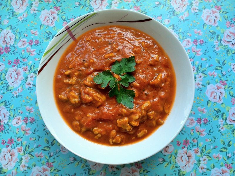 Sos mięsno - dyniowy do makaronu i ryżu 