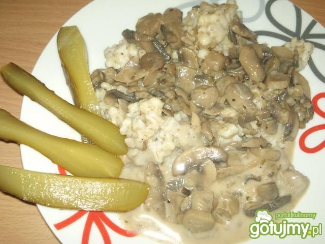 Sos mięsny z pieczarkami Sos mięsny z pieczarkami