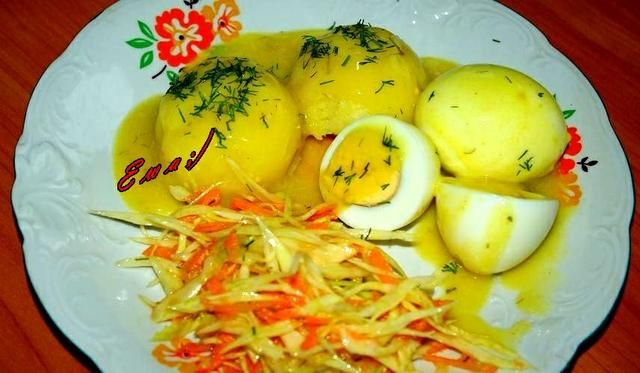 Sos musztardowy z Jajem :)