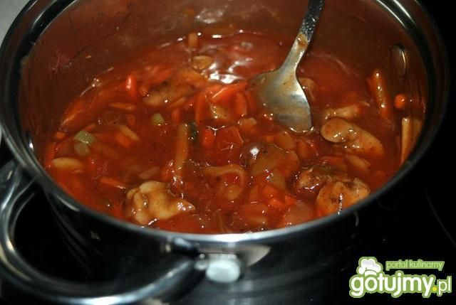 Sos orientalny z kurczakiem NA ŁATWIZNĘ