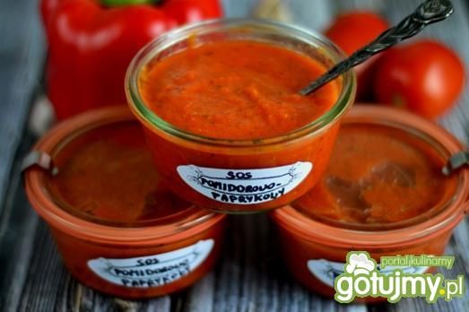 Sos paprykowo- pomidorowy Sos paprykowo- pomidorowy