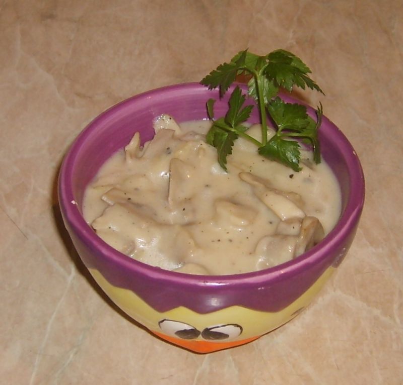Sos pieczarkowy