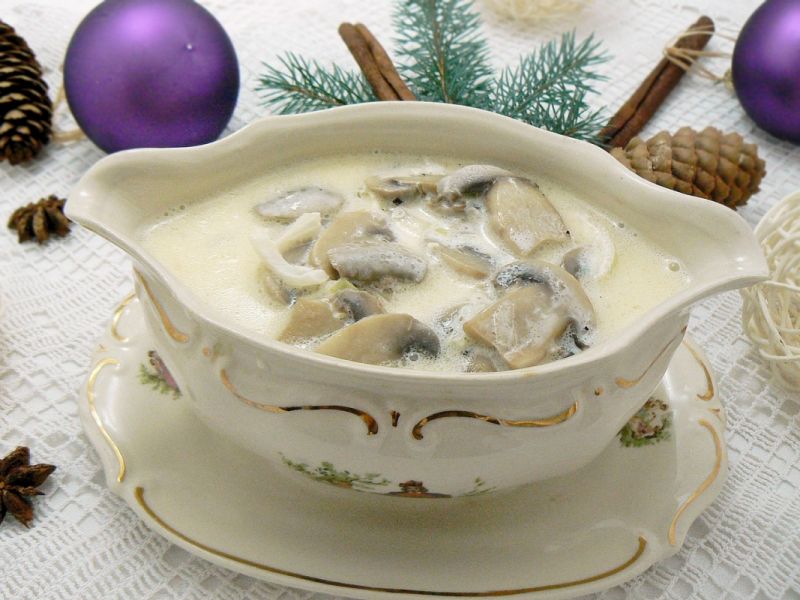 Sos pieczarkowy 