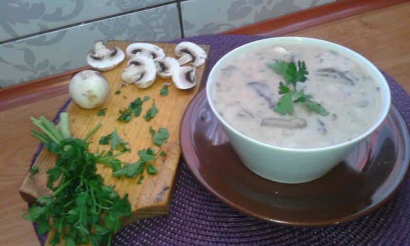 Sos  pieczarkowy Sos  pieczarkowy