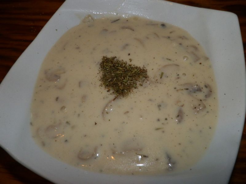 Sos pieczarkowy na mleku