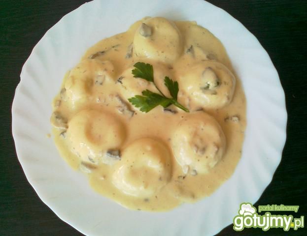 Sos pieczarkowy z curry Sos pieczarkowy z curry