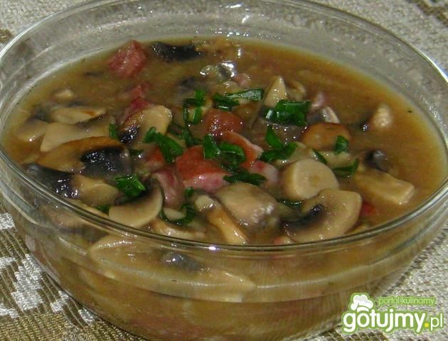 Sos pieczarkowy zasmażany