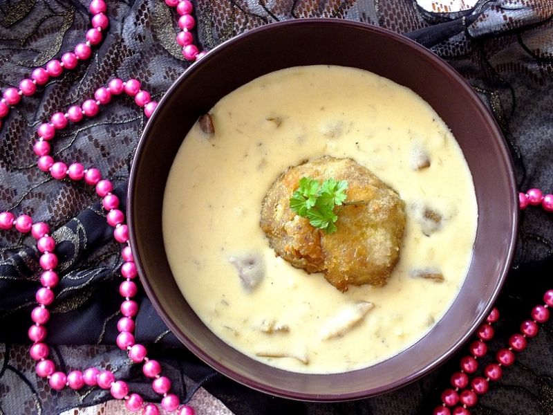 Sos podgrzybkowy do klopsików Sos podgrzybkowy do klopsików