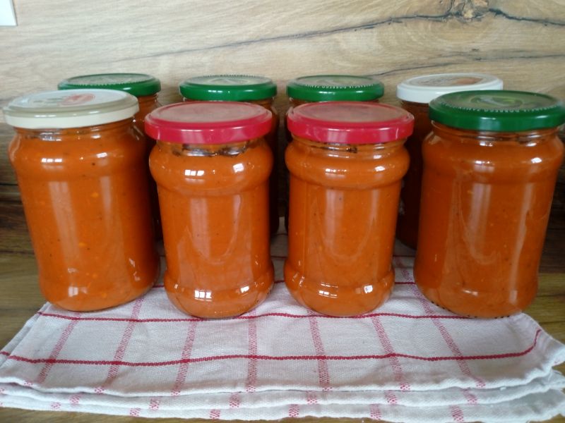 Sos pomidorowo - paprykowy Sos pomidorowo - paprykowy