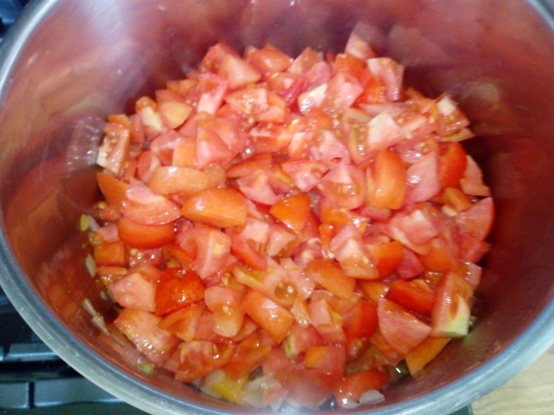 Sos pomidorowo - paprykowy
