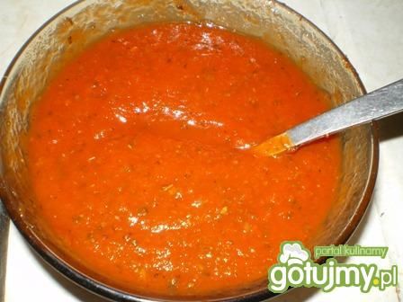 Sos pomidorowy do pizzy wg Mychy