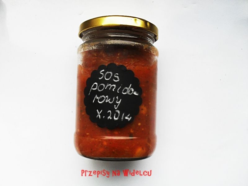 Sos pomidorowy do słoików Sos pomidorowy do słoików