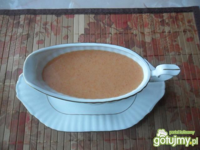 Sos pomidorowy łagodny z imbirową nutką Sos pomidorowy łagodny z imbirową nutką