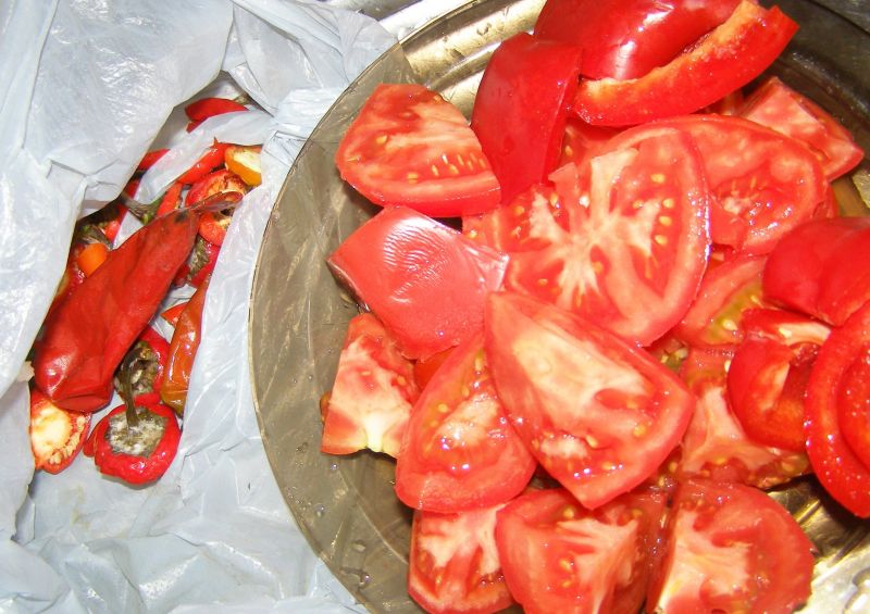 Sos pomidorowy z ostrą papryką