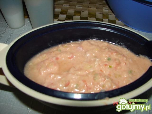 Sos pomidorowy z serem kozim Sos pomidorowy z serem kozim