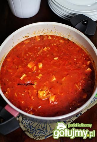 Sos pomidorowy z tofu Sos pomidorowy z tofu
