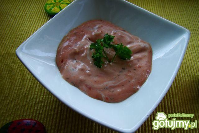 Sos sałatkowy różowy 