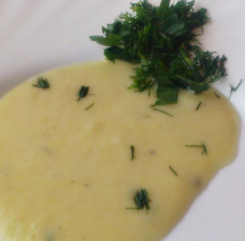 Sos selerowy (bez mąki)