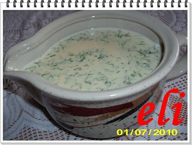 Sos serowo-koperkowy Eli