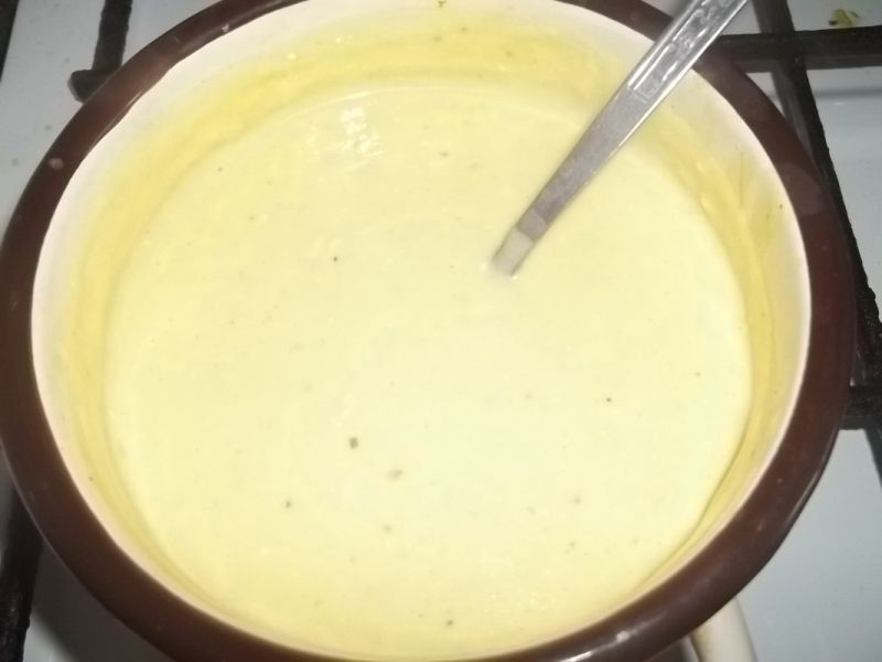 Sos serowy do ryżu Sos serowy do ryżu