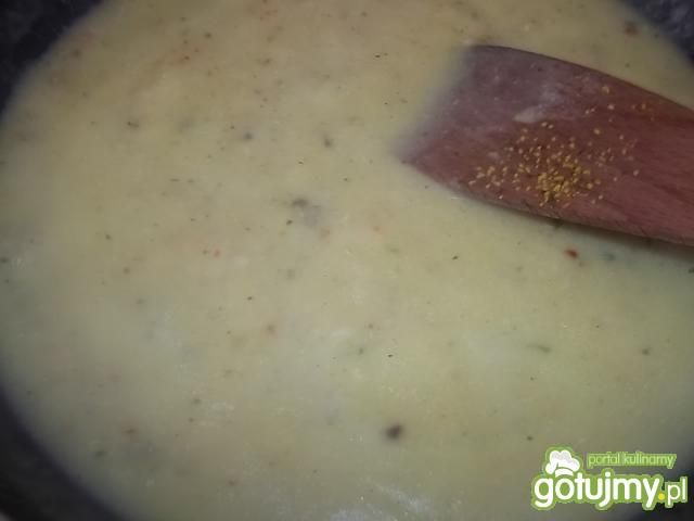 Sos serowy z musztardą Sos serowy z musztardą