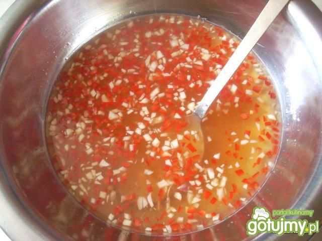 Sos słodko kwaśny do sajgonek  Sos słodko kwaśny do sajgonek