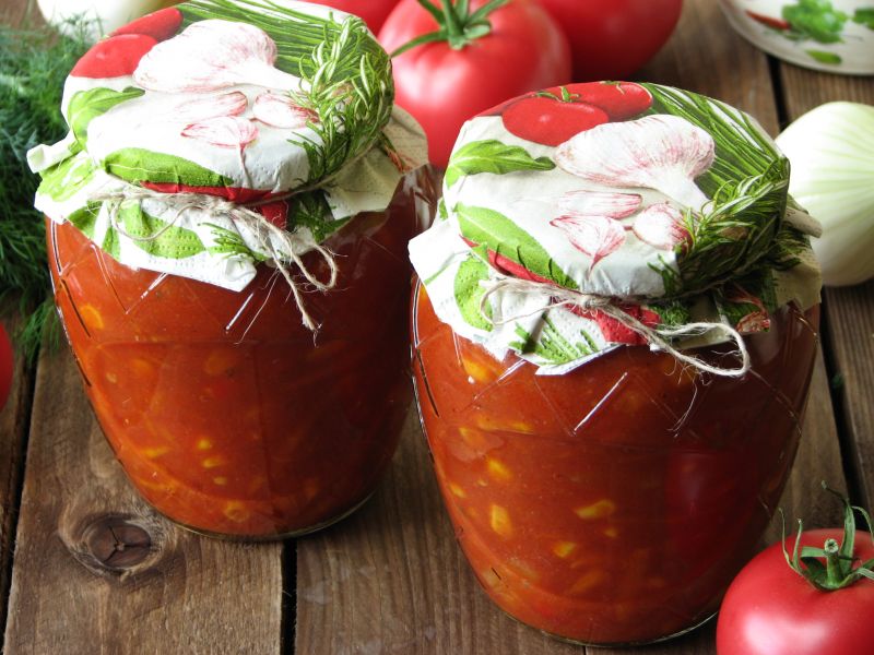 Sos słodko-kwaśny na zimę