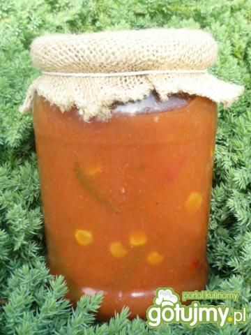 Sos słodko kwaśny na zimę do słoików Sos słodko kwaśny na zimę do słoików