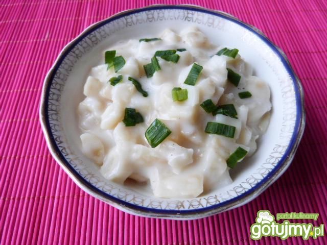 Sos śmietanowy z pasternakiem