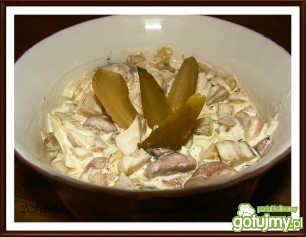 Sos tatarski z maślaczków Sos tatarski z maślaczków