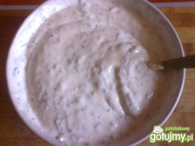 sos z czosnkiem i koperkiem do tortilli sos z czosnkiem i koperkiem do tortilli