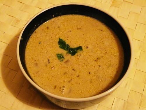 Sos z suszonych grzybów